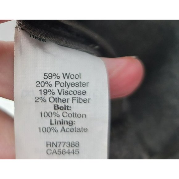 Madewell Gray Wool Blazer Button Womens XXS Viscose Stretch - Picture 7 of 7